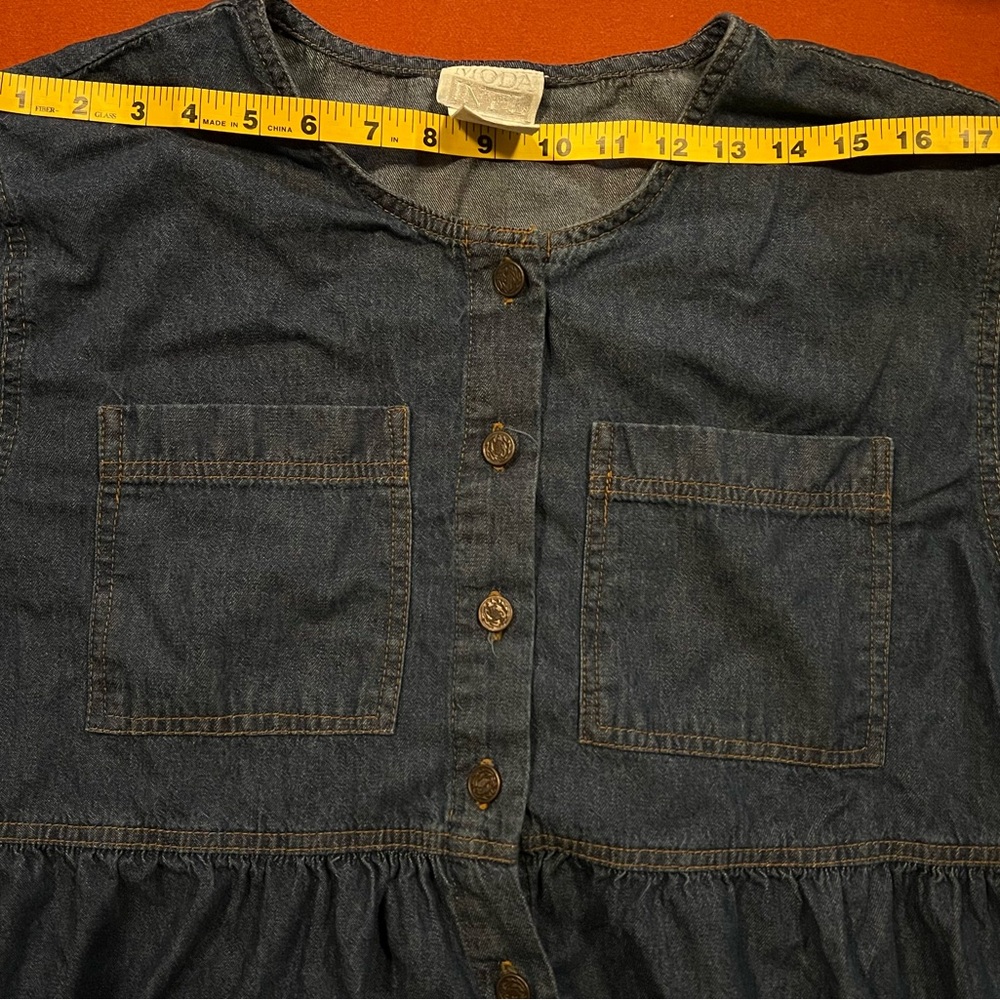 Moda Indigo Denim Maxi Dress - Picture 3 of 5